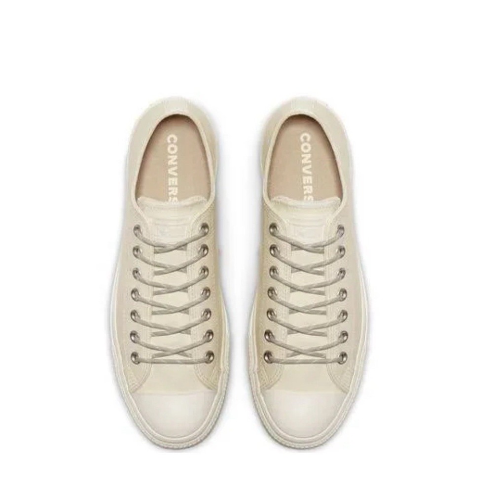 Converse Chuck Taylor All‎ Star Leather Egret/Papyrus/Egret 163342c Sz-12